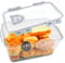 YBCCBY Plastic Airtight Food Storage Containers with Air Valve for Toast, Fruit and Bread