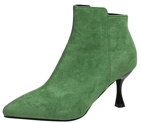 sconti Stivali Polpaccio XXL Stivaletti Donna con Tacco Boots Stivali Texani Donna Pelle Stivali Gomma Donna Stivali Alti Donna sopra Il Ginocchio Senza Tacco