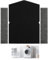 Compatibile con Filtro per Asciugatrice Miele 6057930 + 9688381/9688380 - Filtro in Schiuma per Scambiatore di Calore, Compatibile con Asciugatrici a Pompa di Calore Miele