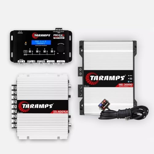 HD 3000 2ohm + TS 400X4 2ohm + Pro 2.4S - Car Audio AMPLIFIERS
