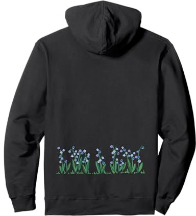 Blume Lilie Schöne Glockenblumen Wildblume Pullover Hoodie