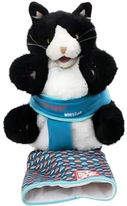 ＡＷＨＡＯ Katzenhandschuh Plüschspielzeug für Interaktive Spiele mit Katzen