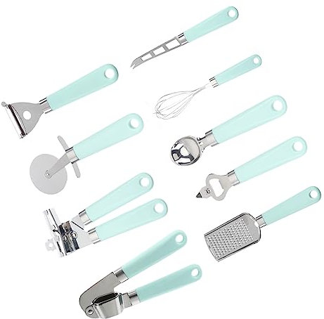 FUNOMOCYA 1 Juego Utensilios de Cocina de Plástico con Herramientas de Hornear Cocina Juego de Utensilios