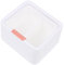 VINTORKY 1PC Transparent Makeup Cotton Storage Box with Lid Multipurpose Organizer for Lipstick Cotton Swabs and Hair Clips Compact Dressing Table Finishing Box