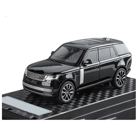 UIFCOG Auto Modell 1:32 Für Land Für Rover Für Range Für Rover Für SV 2022 Sportwagen-Modell Aus Metallguss Sammlermodelle Modellauto(Schwarz)