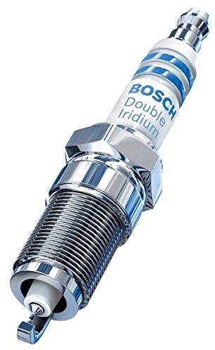Bosch Automotive 9622 Doppel-Iridium-Pin-zu-Pin-Zündkerze, bis zu 4 x längere Lebensdauer (1 Stück)