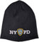 NYC FACTORY NYPD Wintermütze ohne Falten, offizielles Lizenzprodukt, Marineblau