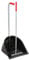 Recogedor de estiércol negro 90 cm, completo