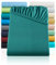 SHC by BaSaTex Jersey Spannbettlaken Bettlaken | Spannbetttuch Spannleintuch für Standard- und Doppelbettmatratzen aus 100% Baumwolle | 180x200-200x200 Farbe Petrol - Blau/Grün
