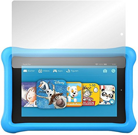 Slabo 2 x Protector de Pantalla para Amazon Fire Kids Edition 7 (5. Gen.) 2015 lámina de Protectora Ultra Transparente