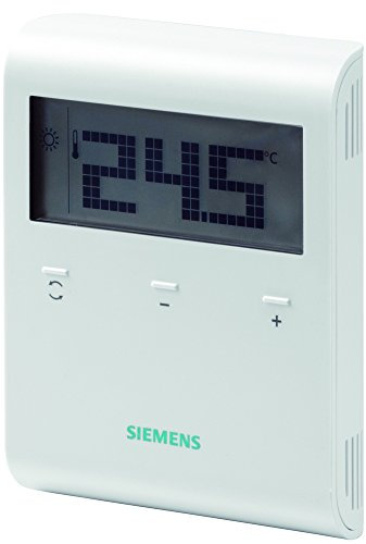thermostat ambiance - ecran lcd - a piles aaa - siemens rdd100.1