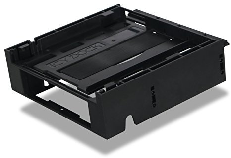 ICY DOCK Flex-FIT Trio MB343SPO Marco de Montaje, Adaptador, Soporte de Disco para 1 x 3.5 HDD o Dispositivo + 1 x ODD Bahía Ultra Slim en bahía Externa de 5.25