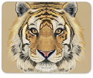 Destination Vinyl Ltd Beautiful Tiger Mouse Mat Pad Lion Cat Africa Wild Animal Computer Gift #8215