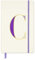 Kate Spade New York Take Note Large Leatherette Initial Notebook, 8.25 x 5.25 with 168 Pages, N (Peach)