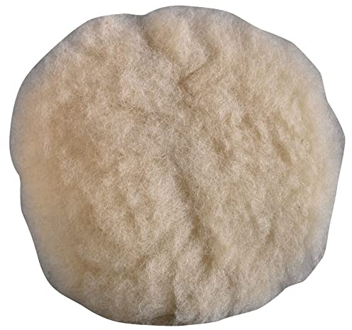 Draper Lambs Wool Polishing Bonnets, 125mm 71937