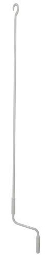 ASTA DI MANOVRA MANUALE MANOVELLA CM. 100-120 -150-180-200 cm PER TENDA DA SOLE COLORE Bianco NUOVA (200 cm)