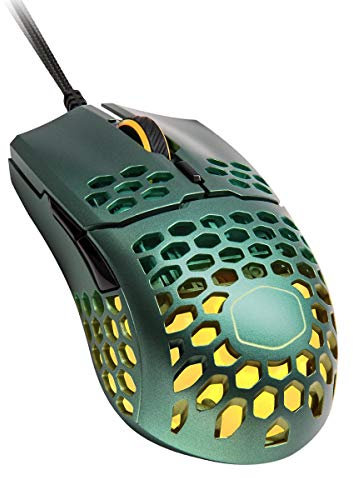Cooler Master MM711 Wilderness Limited Edition Gaming Mouse with Lightweight Honeycomb Shell, Ultraweave Cable, 16000 DPI Optical Sensor, and RGB Accents