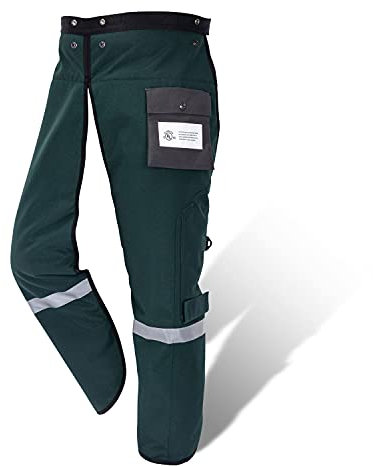 YARDMARIS Chainsaw Chaps Technical 8 Layers Chainsaw Pants Class B for Chainsaw Users