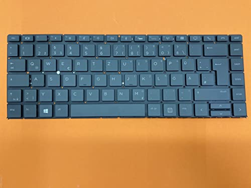 T-ProTek DEUTSCHE-Tastatur Keyboard kompatibel für HP EliteBook x360 1040 G5 (5SR13EA)