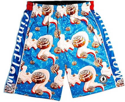 Flow Society Cinnaflow Boys Shorts - Kid Athletic - Basketball - Baseball - Hockey - Football - Lacrosse - Blue