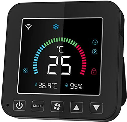 Termostato de aire acondicionado inteligente WiFi Tuya Control remoto IR controlador de temperatura Digital ℃/℉ vinculación hogar