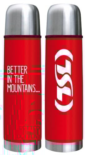 TSL Gourde ISOTHERME Gourde Thermique Unisexe Adulte, Rouge, 0,50 L