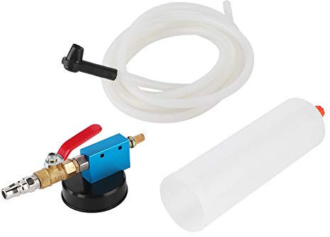 Oil Fluid Extractor Pump Pneumatic Ev uator Car Brake Fluid Oil Change Replacement Tool Brake Fluid Drained Bleeder Tool Equipment Kit +Auto