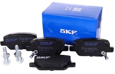 SKF Scheibenbremse Bremsbelag VKBP 90303 A - 4er Set - Position Hinterachse Höhe 77 mm Länge 134 mm Breite 83 mm Dicke 17,2 mm - OE Qualität | Kompatibel mit: FIAT TIPO Kombi, TIPO Schrägheck, TIPO Stufenheck