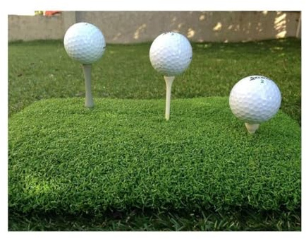 Generisch GSK Golf Hitting Matte Tee Turf XL Abschlagmatte in velen Größen - Individualisierbar (100 x 150cm)