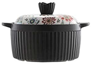 SUNMME Ensemble de marmites à Soupe en céramique, Casserole, ragoût, Accessoires de Cuisine Multifonctions