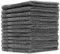 CityComfort Flannels Pack of 12 Face Towels 100% Cotton 550 GSM 30x30cm Highly Absorbent Soft Wash Cloth Household Essentials (Grey - 12 Pack)