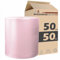 Luftpolsterfolie kleine Rolle 50cm x 50m Noppenfolie - Bubble Wrap Verpackungsmaterial - Polster - Pack - & Verpackungsfolie (2x 50cm x 50m)