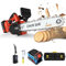 21 SHOP® Motosega a Batteria 12 Pollici Elettrica Senza Fili 900w con Valigia Giardinaggio Fai Da Te