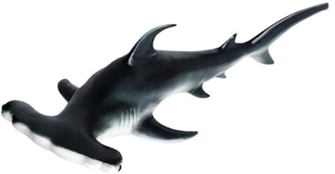 Folpus Figurines de Poisson de Simulation, Figurines d'animaux de mer, décoration de Bureau, Jouet, modèle de, modèle de Simulation pour Cadeaux, Requin-Marteau