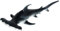 Folpus Figurines de Poisson de Simulation, Figurines d'animaux de mer, décoration de Bureau, Jouet, modèle de, modèle de Simulation pour Cadeaux, Requin-Marteau