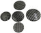 Felgenkappen Aufkleber Radkappen Sticker Rad-Aufkleber Universal Autoaufkleber für Radkappen Nabenkappen Radnabendeckel, Carbon Schwarz Radnabenabdeckung Aufkleber Auto Zubehör (Schwarz, 56.5mm)