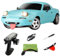 1/18 Maßstab RC Drift Auto, LD1804 Mini Mazda MX-5 RC Modellauto 2.4GHz RWD Miata RC Fahrzeuge mit Gyro für LED Lichter für Erwachsene Hobby Spielzeug