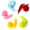 5 Pcs Snail Shape Silicone Tea Bag Holder Cup Snail Shaped Candy Silicone Tea Infuser Strainer Clip Gift Set Nice Design