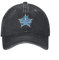 UIOPPIOS Vintage Yokohama Bay Stars Baseball Kappen für Männer Frauen Distressed Denim Gewaschene Snapback Hut Kappe