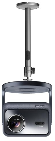 Hisense 4K Trichroma Laser Mini Projector C2TUK-PRO & Ceiling Mount Stand - CM8Q