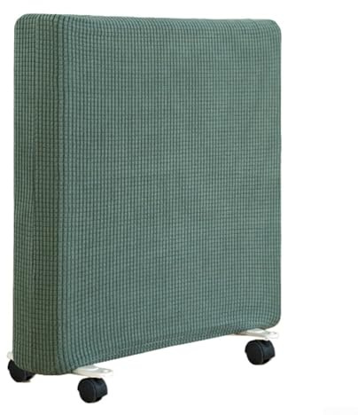Heater Cover for Electric and Oil-Filled Radiators, Elastic Polyester Fabric Dust Protector for Home Storage, Breathable Protective Cover for Household Heaters, Size S/M/L(Green L)