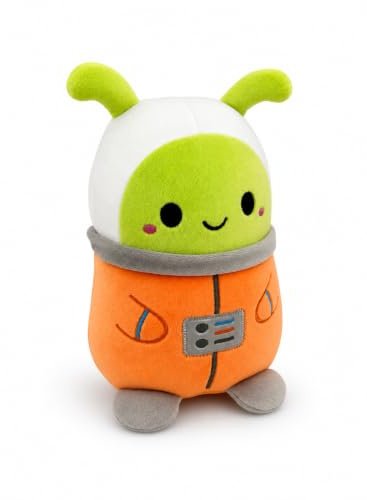 Kuscheltier Alien im Raumanzug 25 cm – Niedlicher Plüsch-Außerirdischer – Weiches Stofftier – Kuscheliger Weltraumfreund für Kinder
