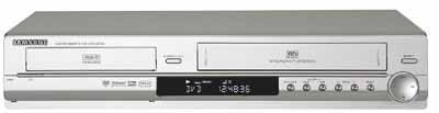 Samsung DVD-VR 330 VHS-/DVD-Rekorder Silber