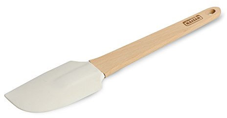 Original Kaiser Patisserie Teigschaber 32 cm, Silikon, Holzgriff, spülmaschinengeeignet