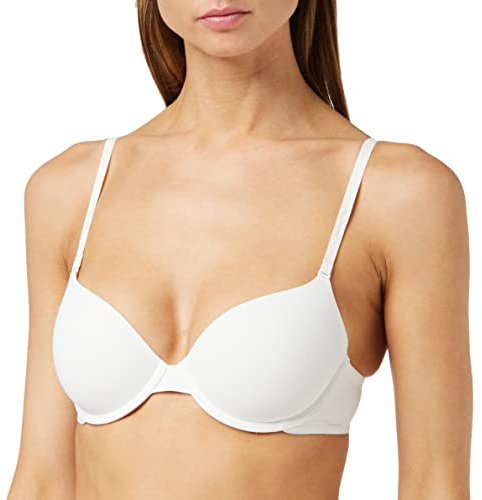 Triumph Womens Body Make-up Whp T-shirt Bra Underwired, White, 34B UK