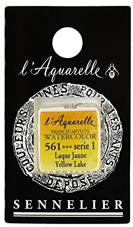 SENNELIER Aquarellfarbe für französische Künstler, halbhoch, Gelber See S1