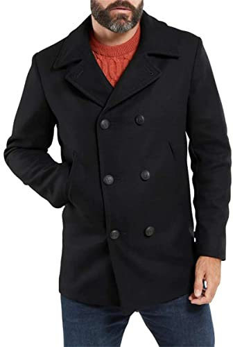 Armor Lux Mantel Cap Sizun Herren, Noir (010 Noir), XX-Large (Herstellergröße: 54)