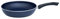 Riess, 0057-012, Omas Emaillepfanne 28, CLASSIC - EMAILLEPFANNEN, Durchmesser 28 cm, Höhe 6.5 cm, Emaille, blau mit schwarzem Kunststoffgriff, Bratpfanne, Induktion