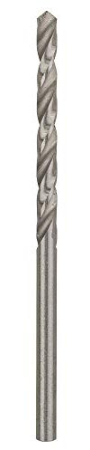 Bosch DIY Metallbohrer HSS-G geschliffen (2 Stück, Ø 3 mm)