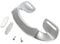 First4Spares Silver Plastic Fridge Grab Handle And Screw Covers For NEFF Fridges